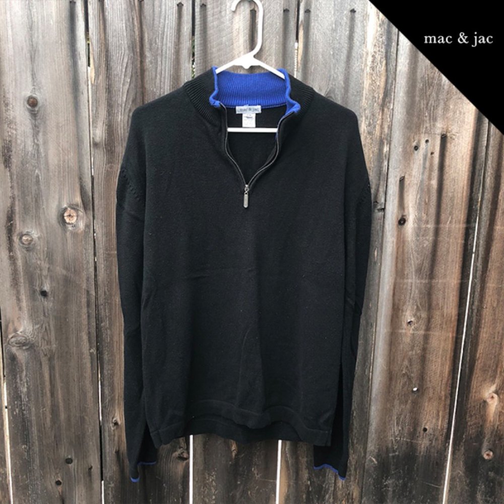 Mac & Jac Half Zip Sweatshirt